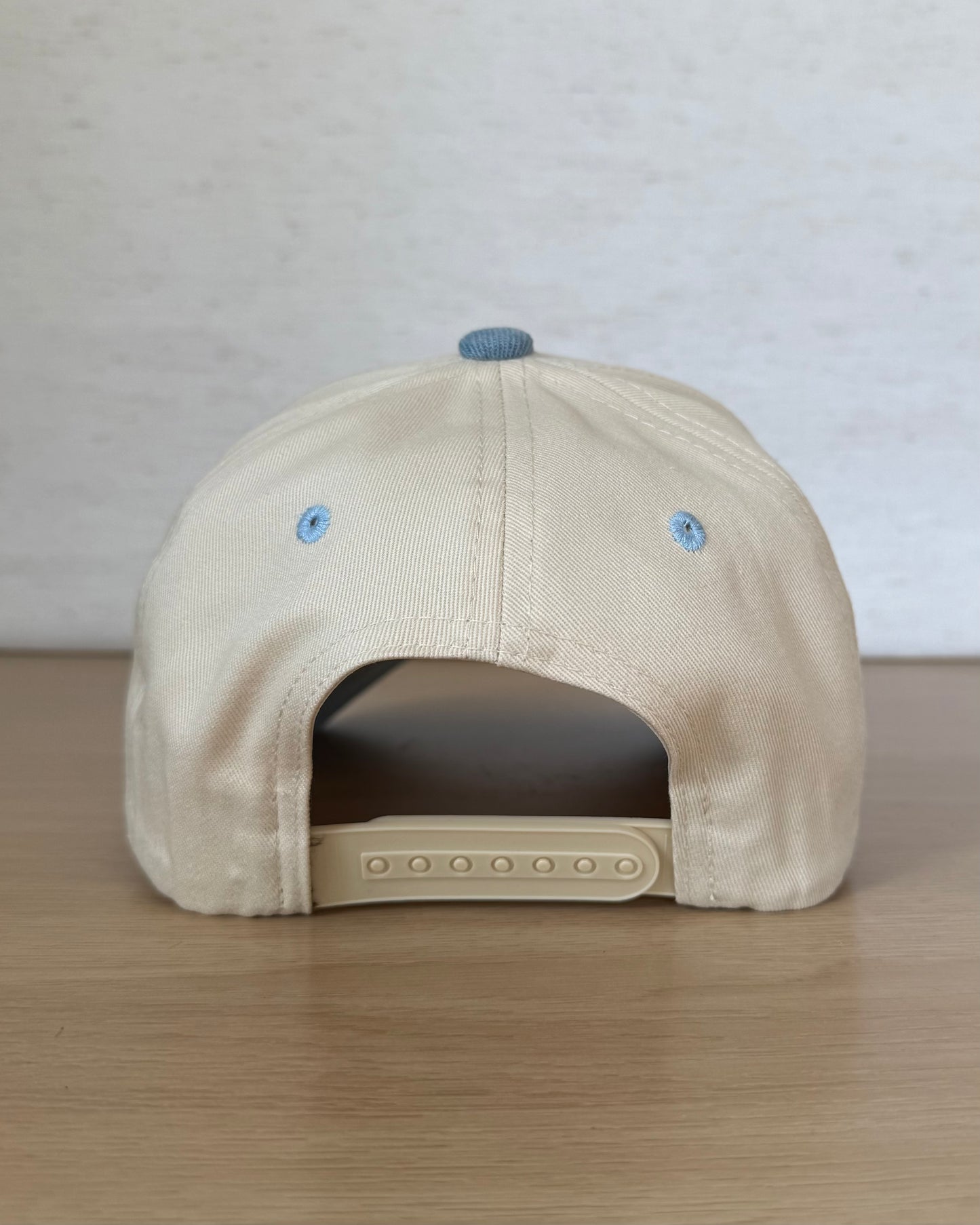 The Cowboys Hallelujah Cap — Ivory Snapback with Denim Bill (OS)